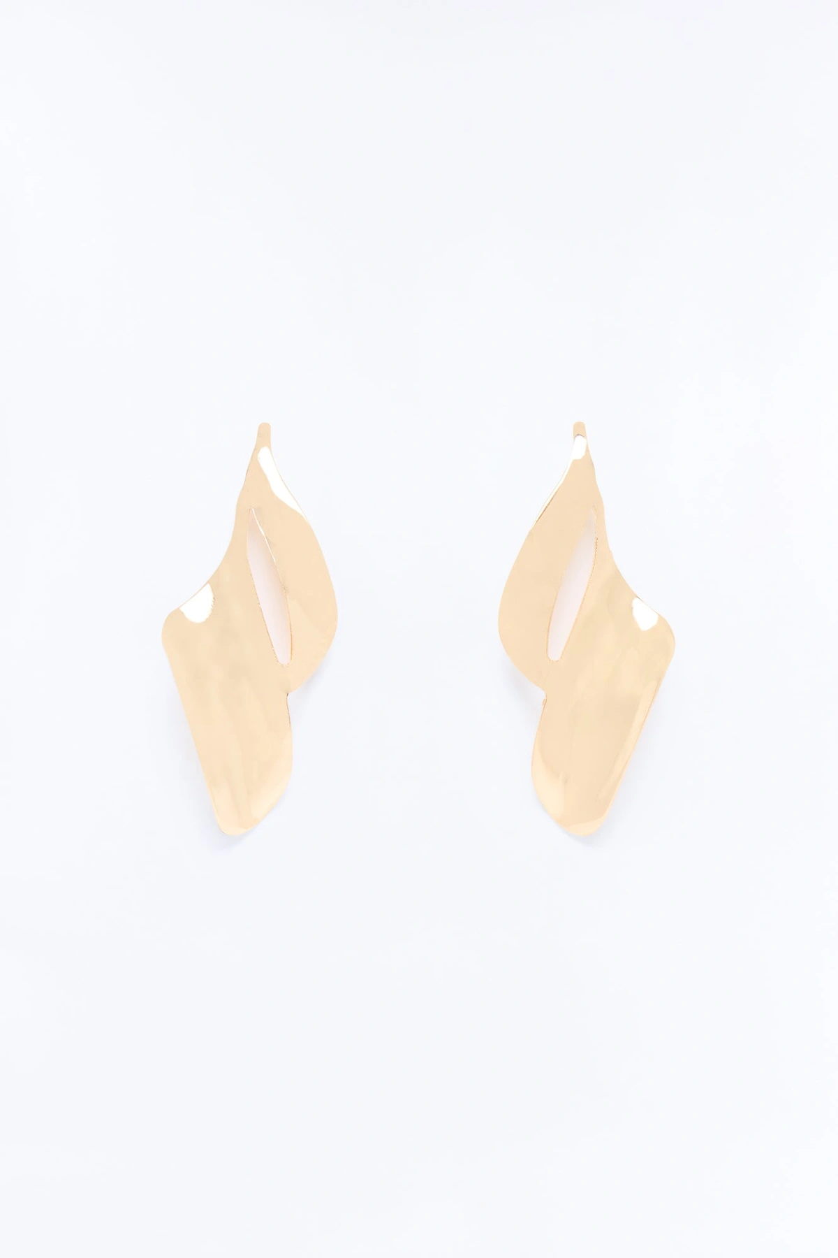 Lean On Each Other Drop Earrings - Gold — Dourado