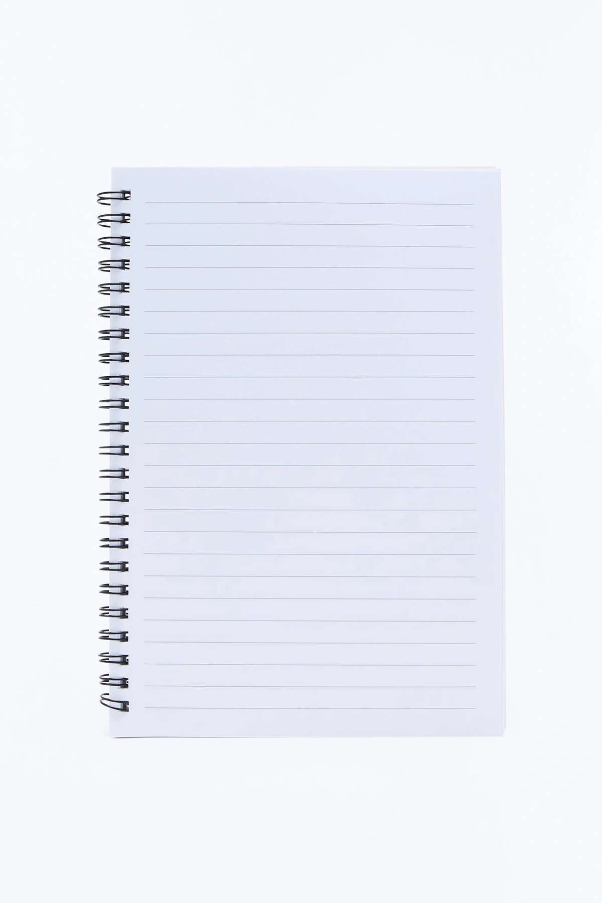 Wow I'm Smart Spiral Notebook - White/Black — Branco/Preto