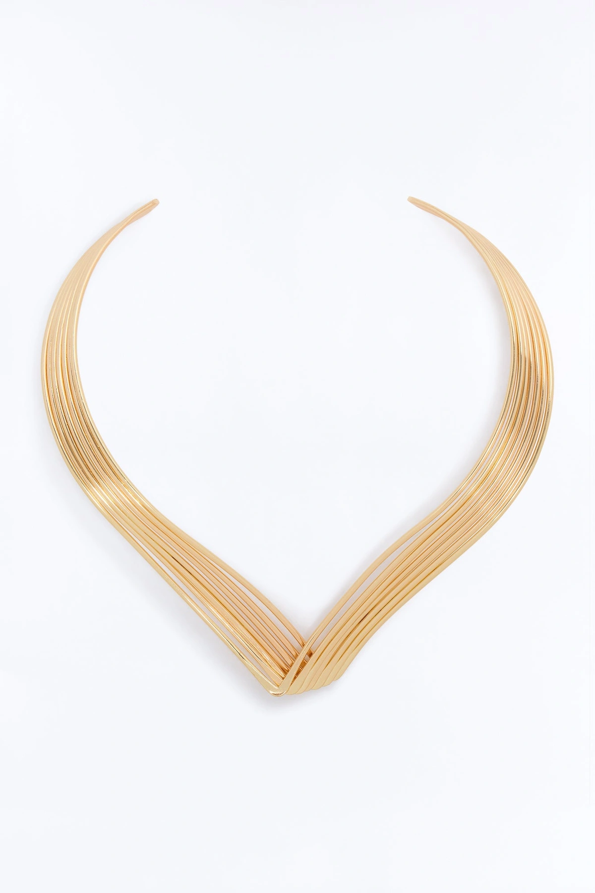 Very On Point Choker - Gold — Dourado