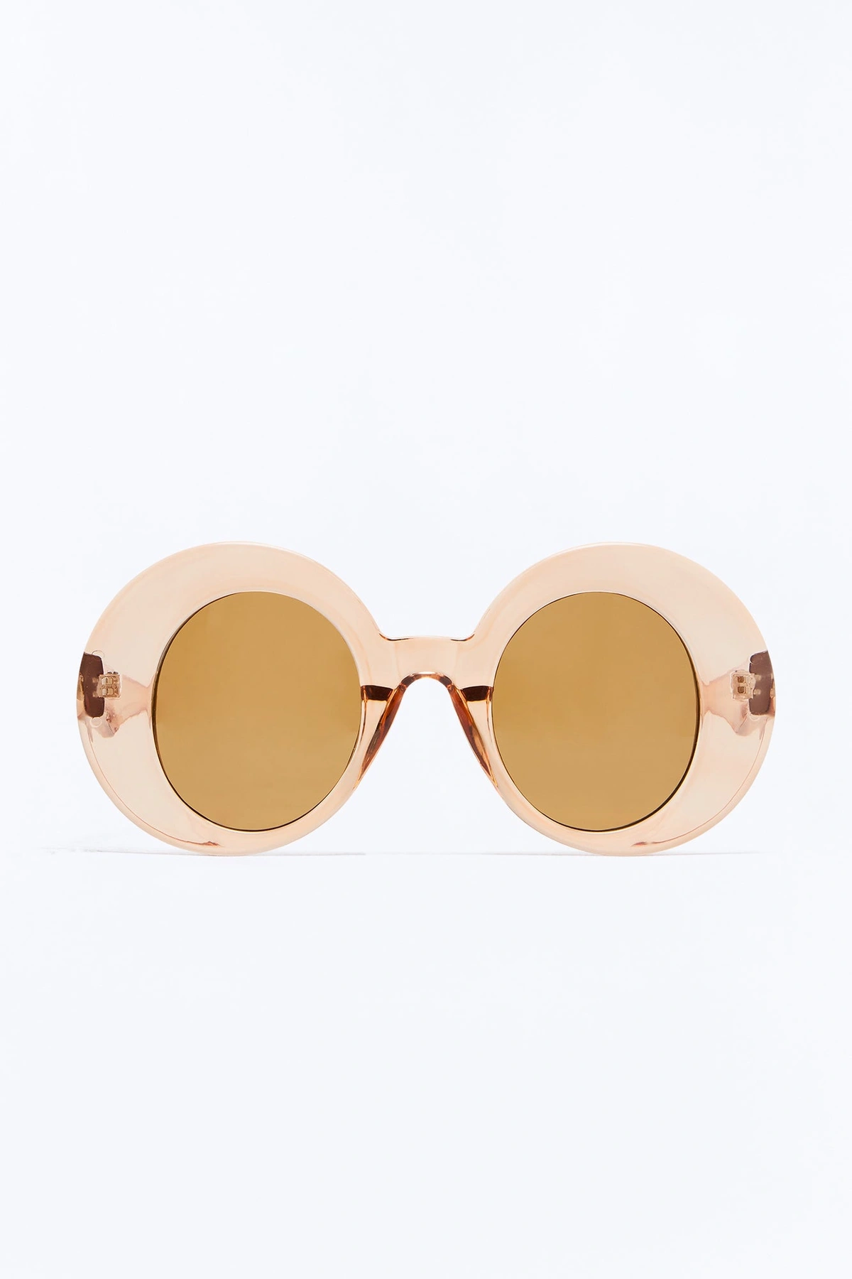 Lost In The Thrill Sunglasses - Nude — Nude