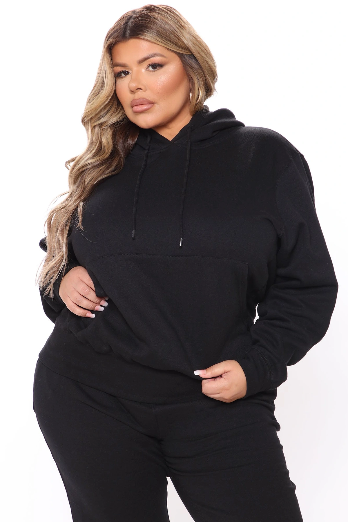 Look Again Hoodie - Black — Preto