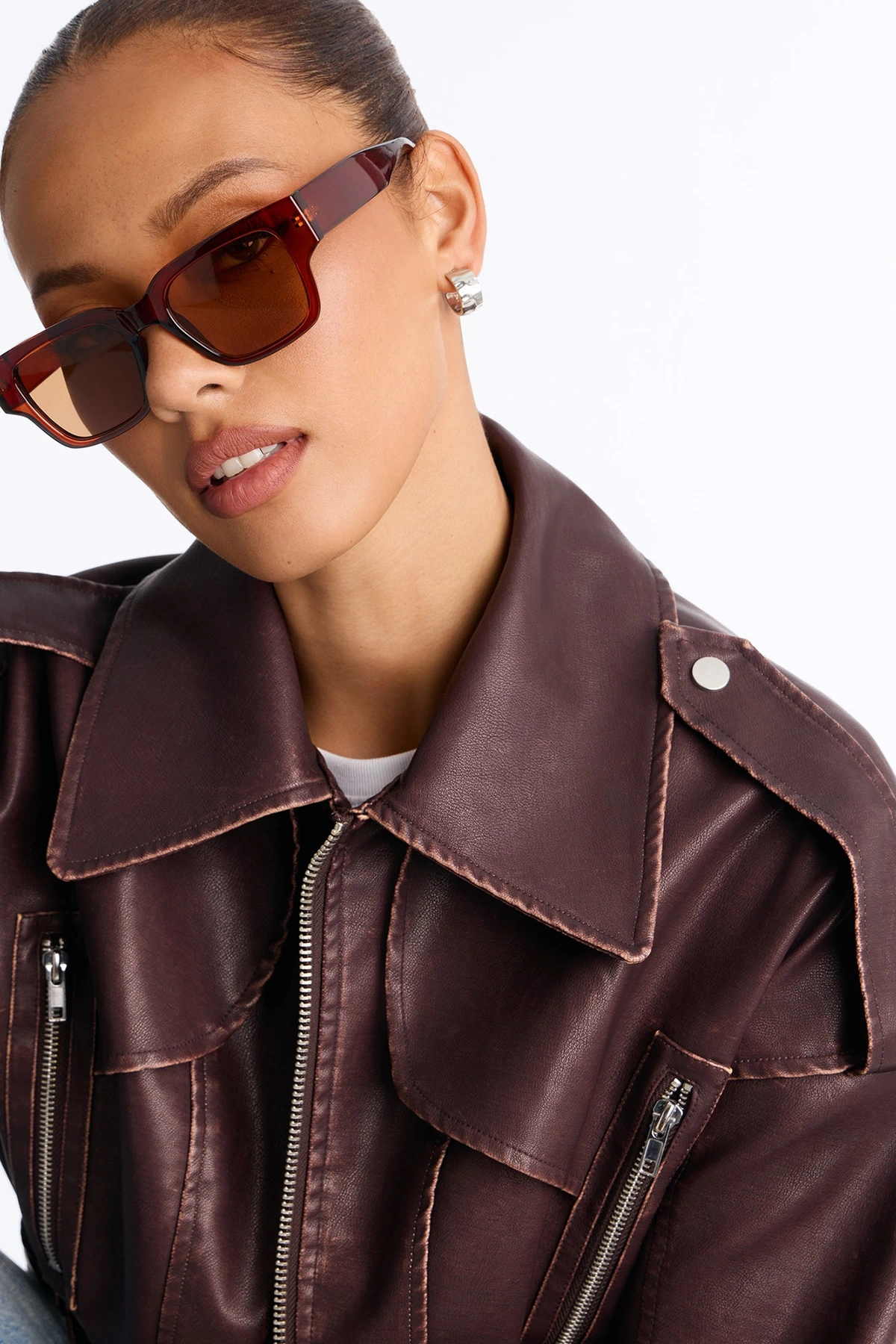 Mocha Latte Sunglasses - Brown — Castanho