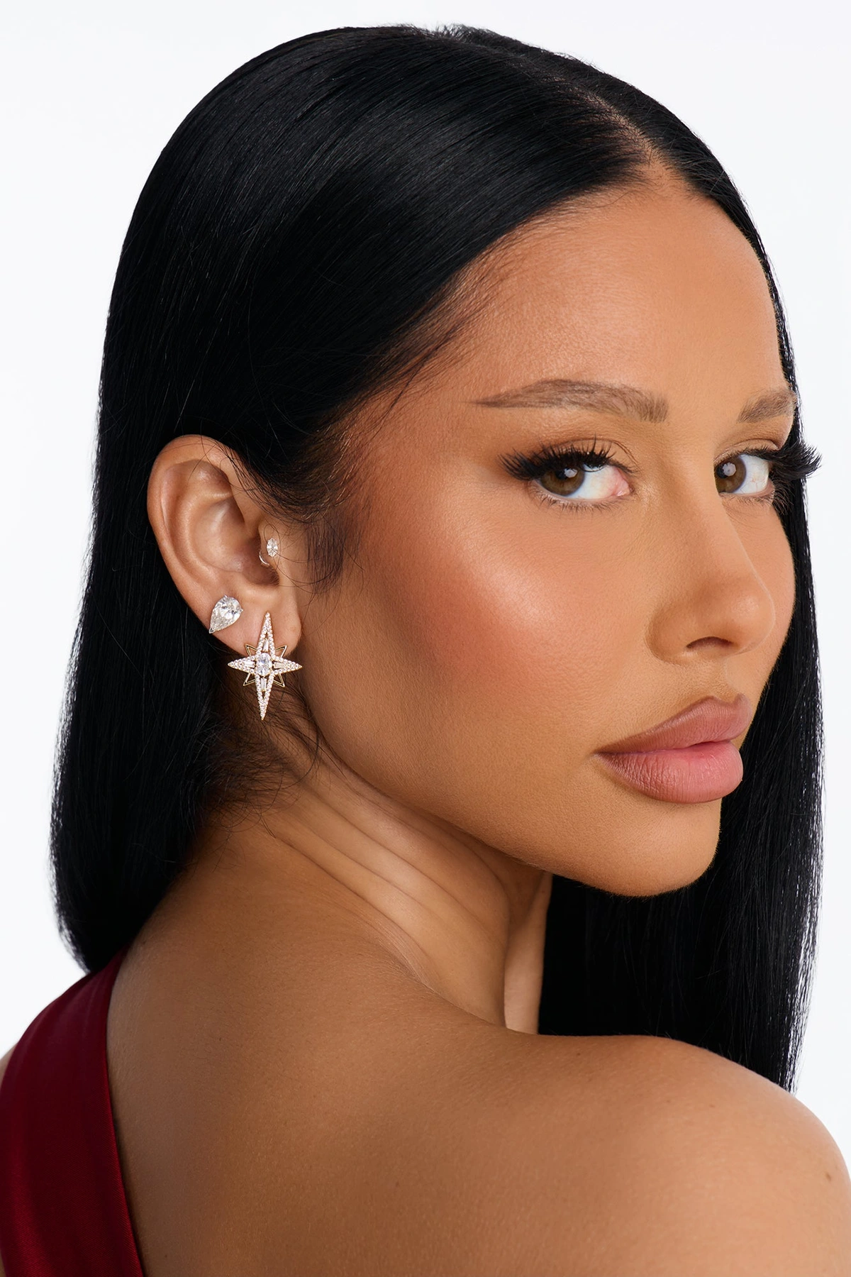 Road To Stardom Earrings - Gold — Dourado