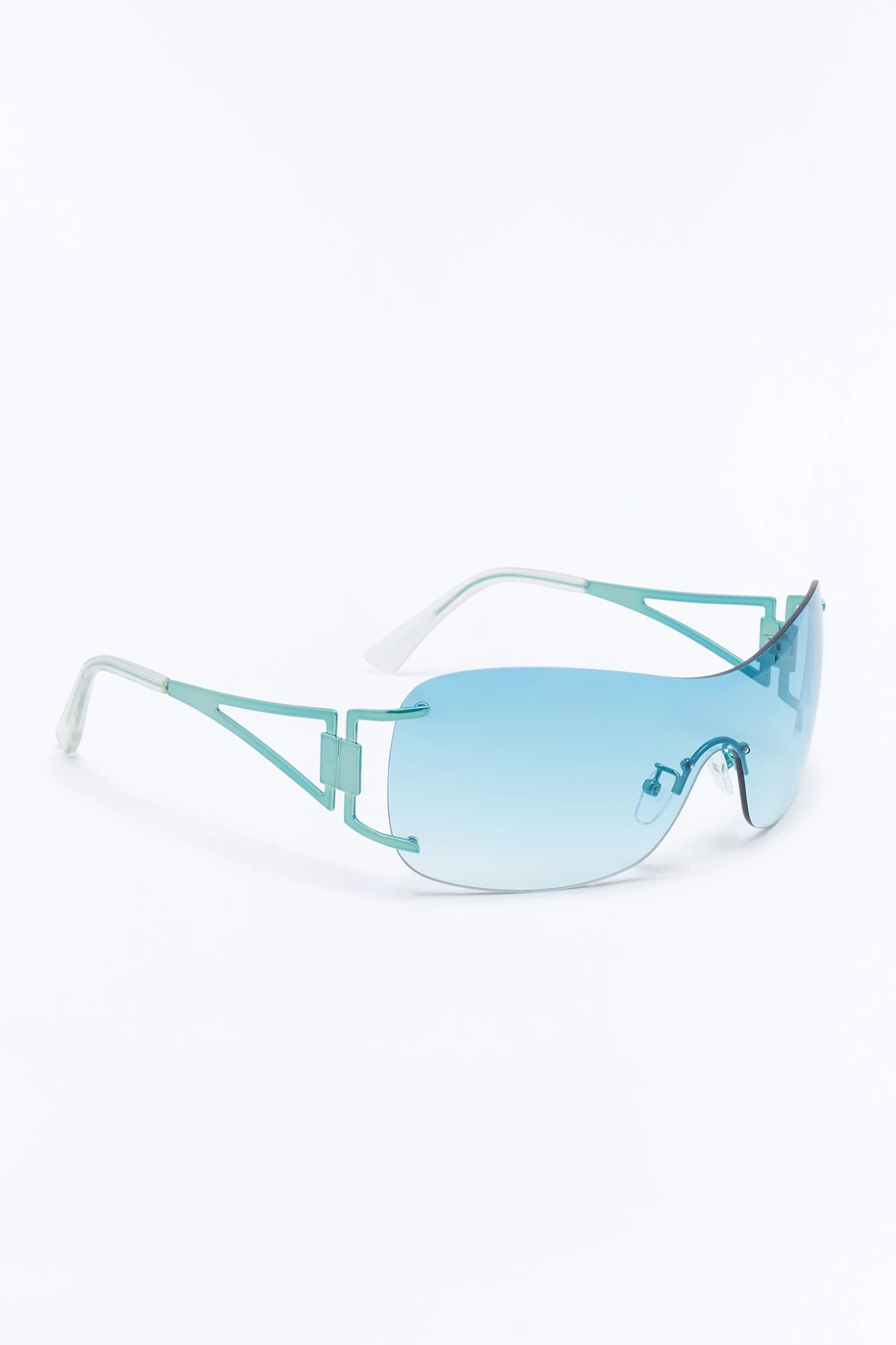 Bring The Heat Sunglasses - Blue — Azul