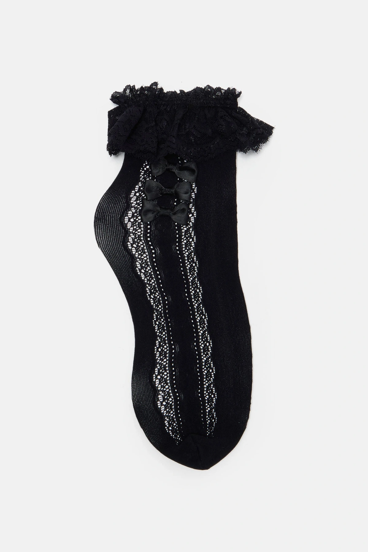 Coquette Socks - Black — Preto