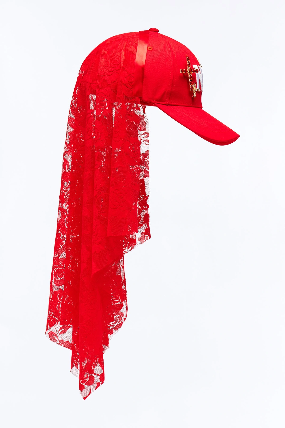 On Tour In NY Baseball Hat - Red — Vermelho