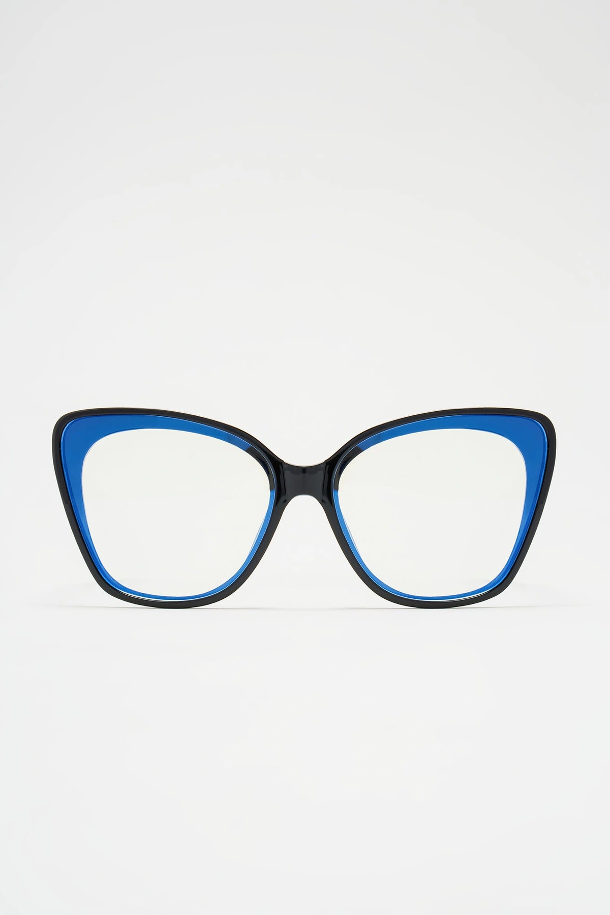 Mean Serious Business Blue Light Glasses - Black — Preto