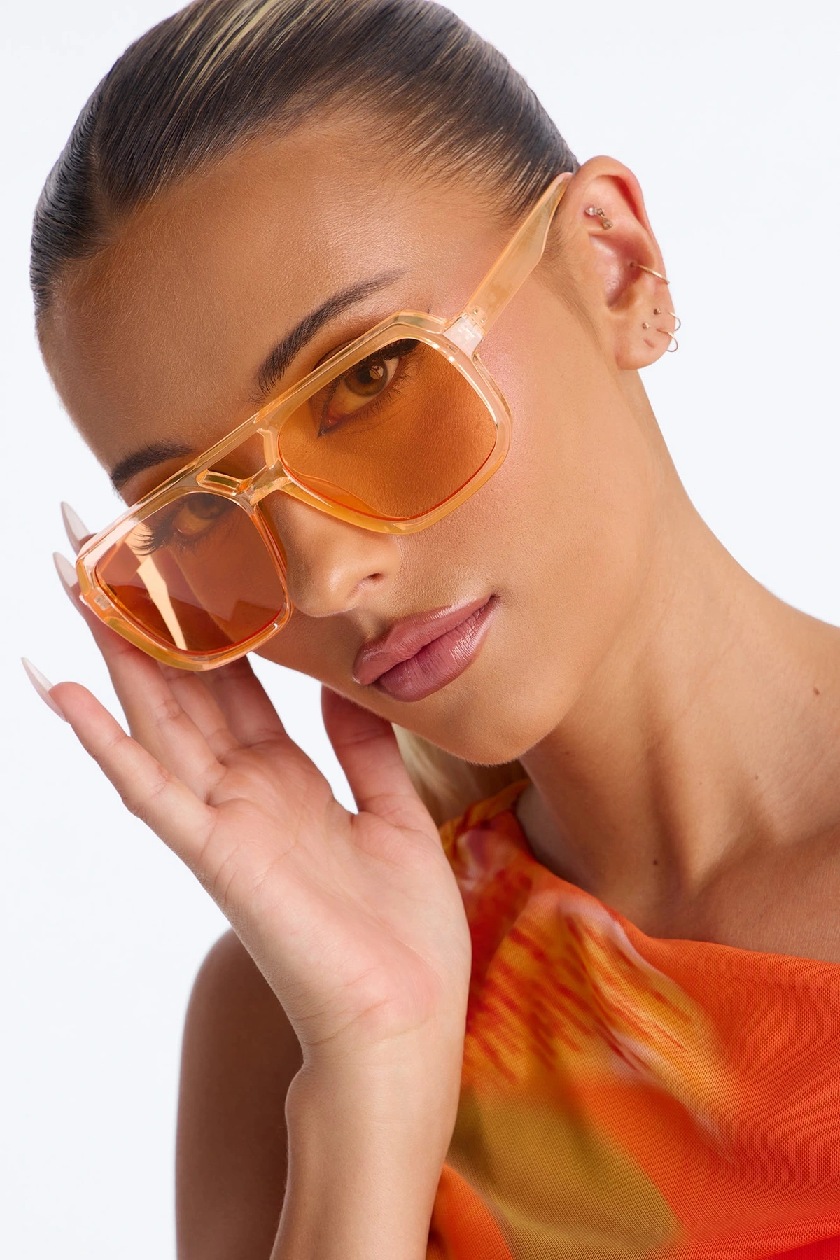 Easy Life Sunglasses - Orange — Laranja