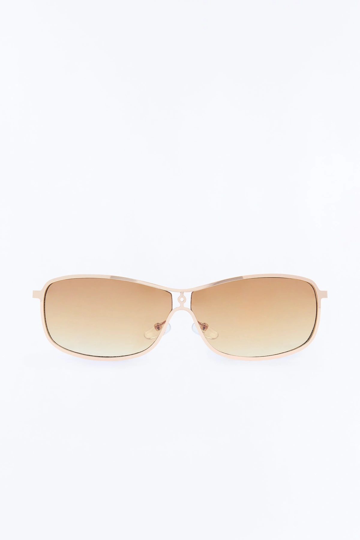 At The Distance Sunglasses - Gold/Brown — Dourado/Castanho