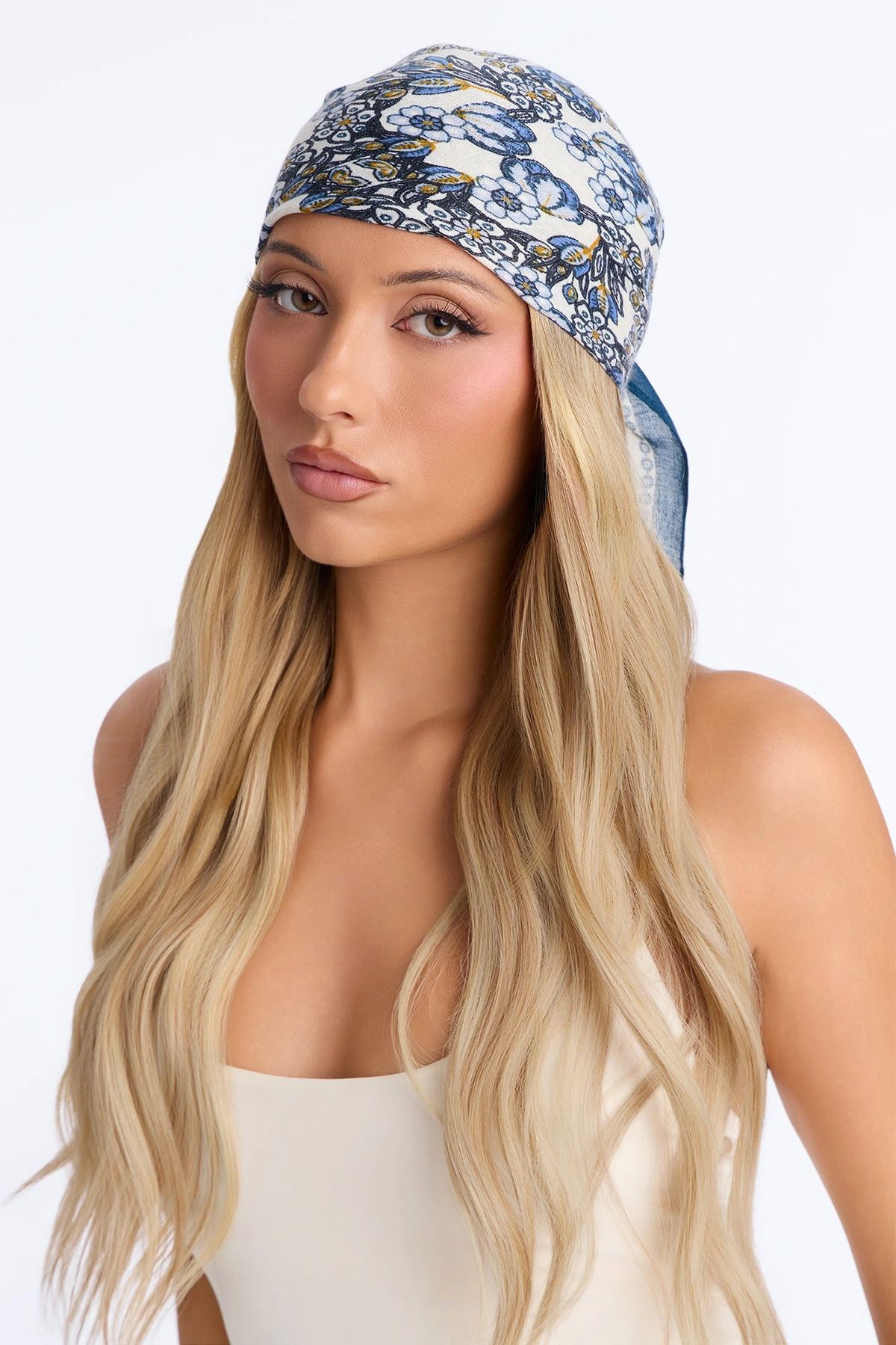 Feeling The Blues Head Scarf - Navy/combo — Azul-marinho/combinação