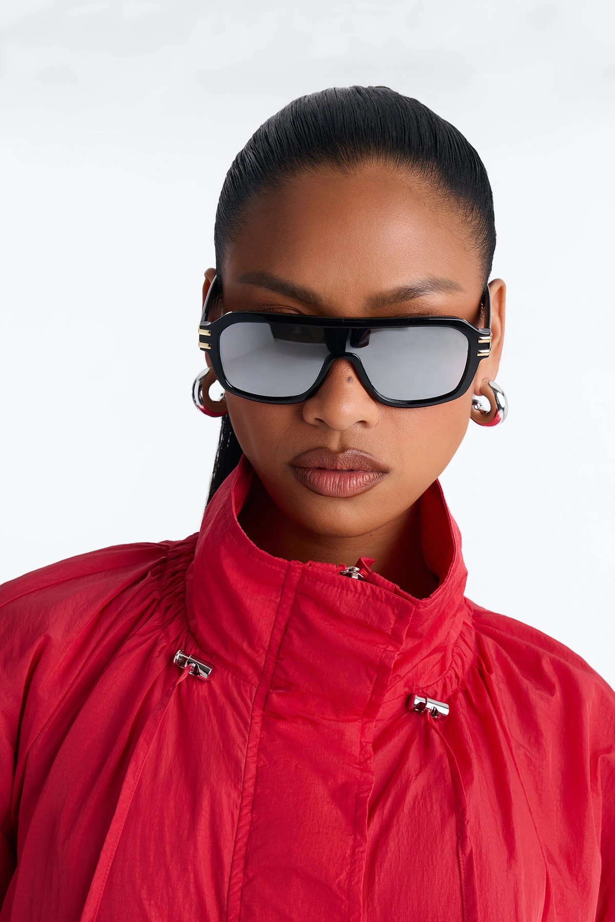 Sunglow Flash Sunglasses - Black — Preto
