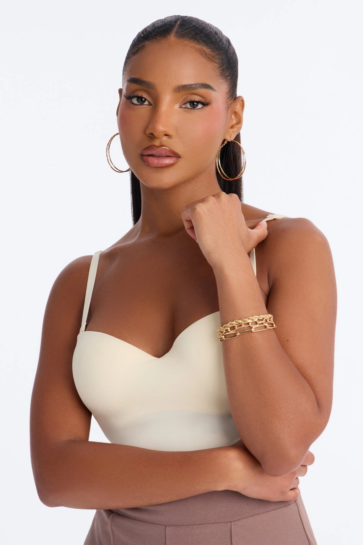 Beautiful Chaos 3 Piece Bracelet Set - Gold — Dourado