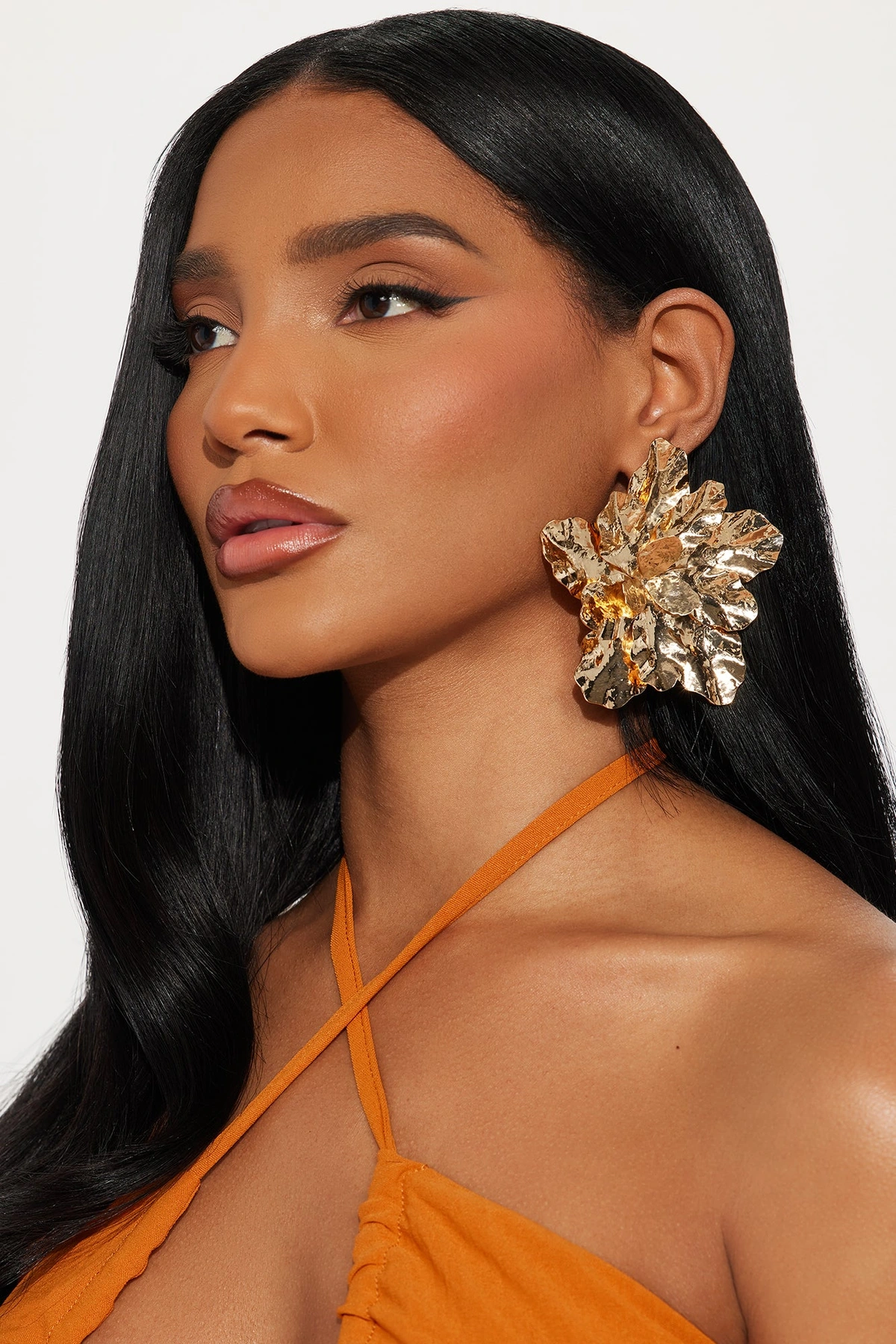 Beautiful Escape Earrings - Gold — Dourado