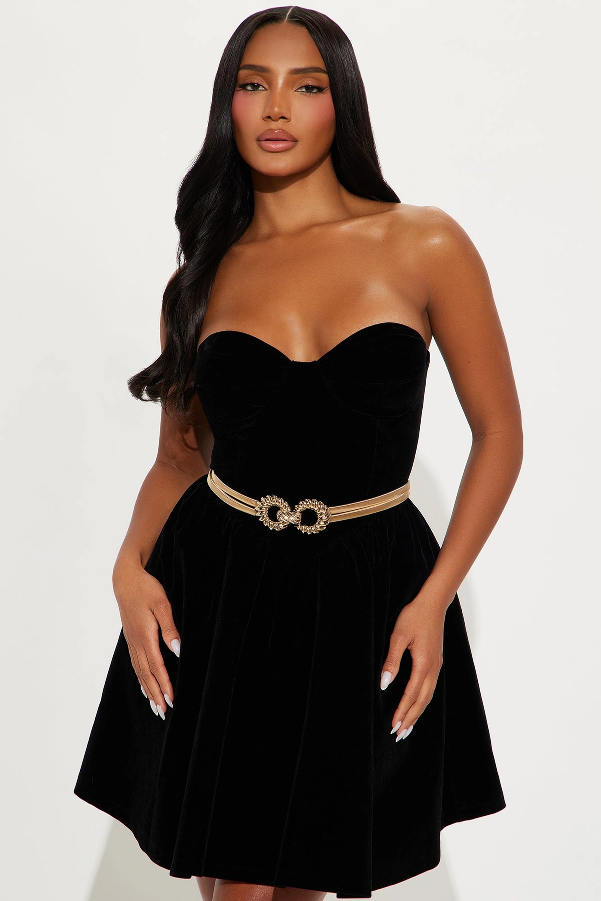 Hooked On You Chain Belt - Gold — Dourado