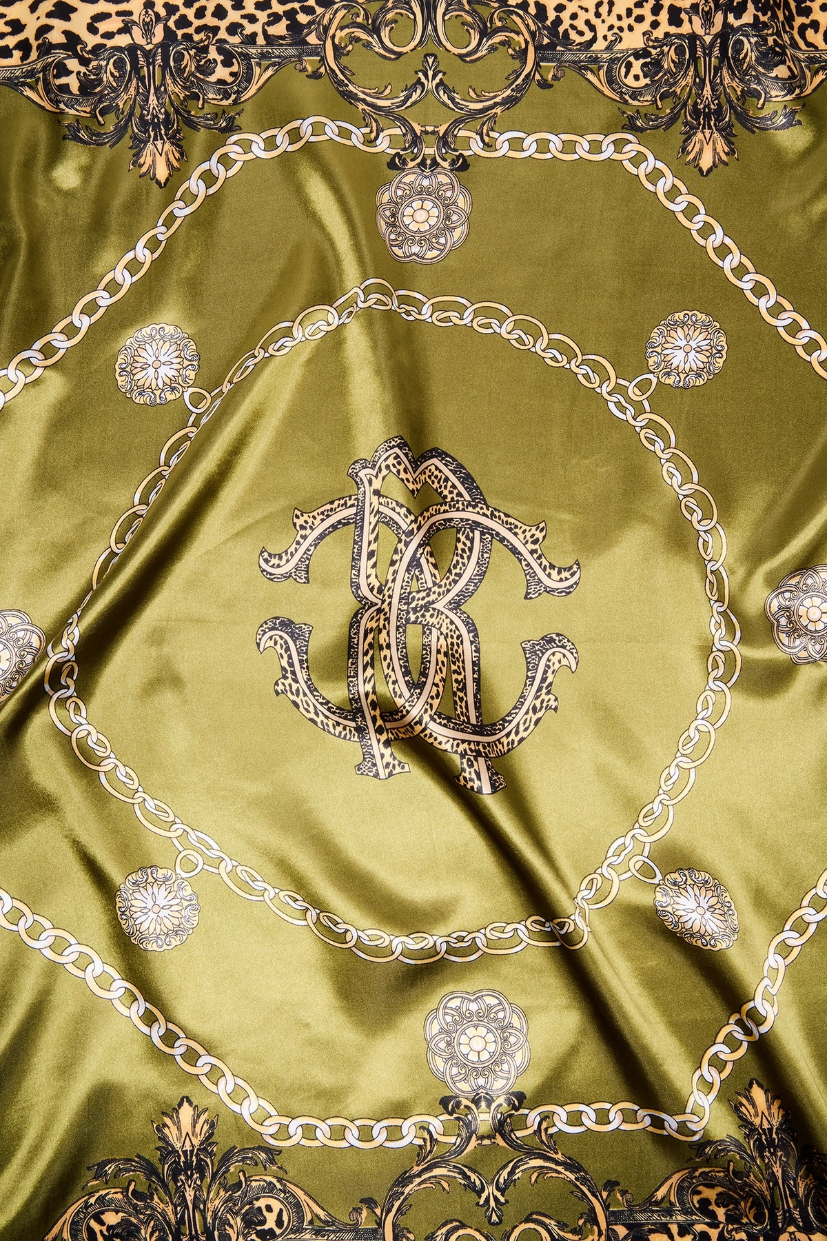 Quiet Luxury Head Scarf - Green/combo — Verde/combinação