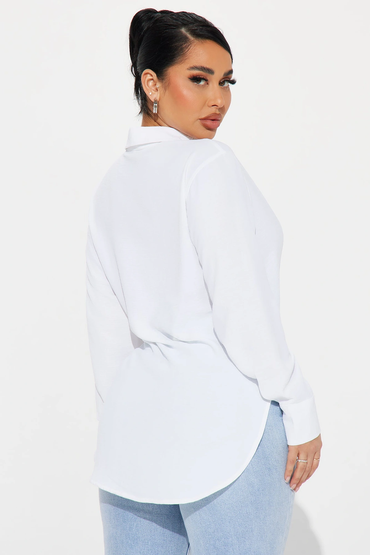 Long Live Linen Shirt - White — Branco