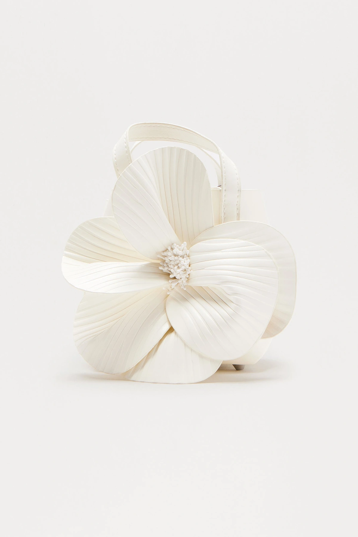 Flora Handbag - White — Branco