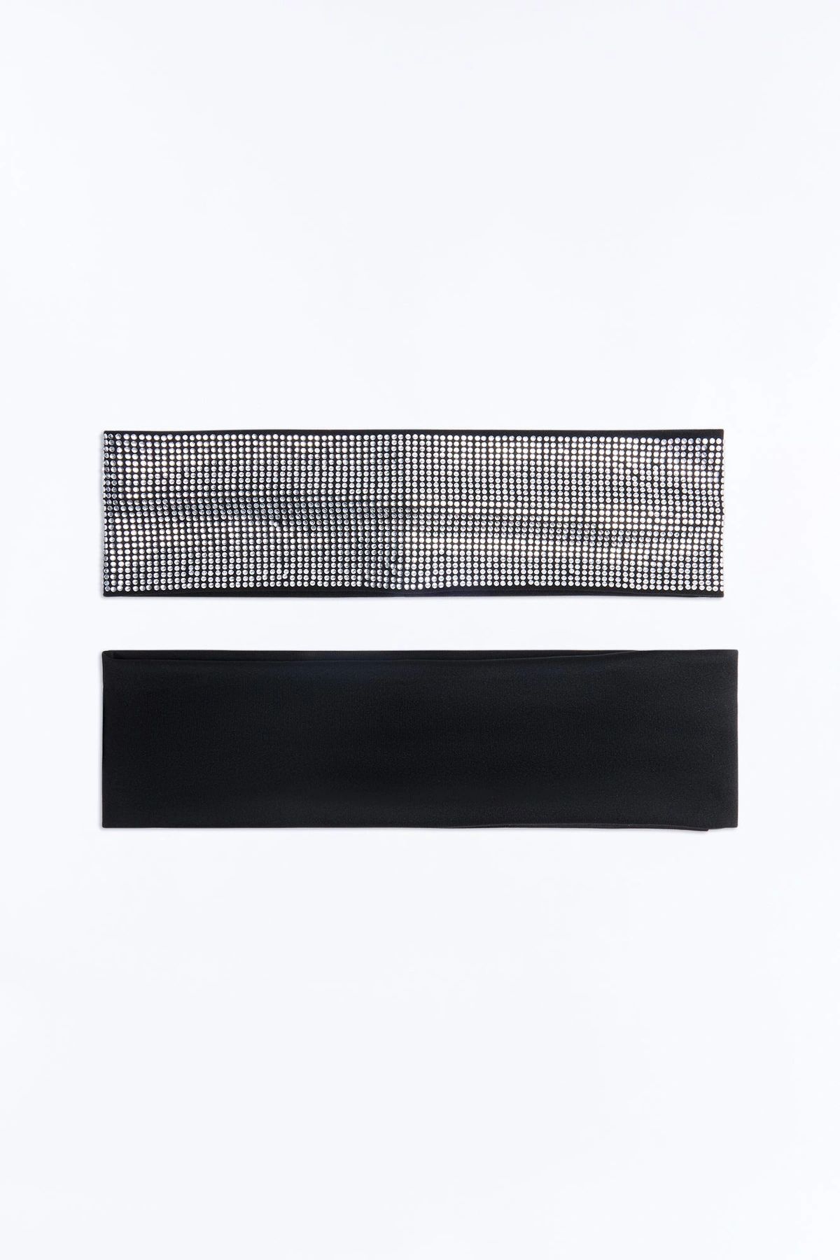 Stardust 2 Piece Headband Set - Black — Preto