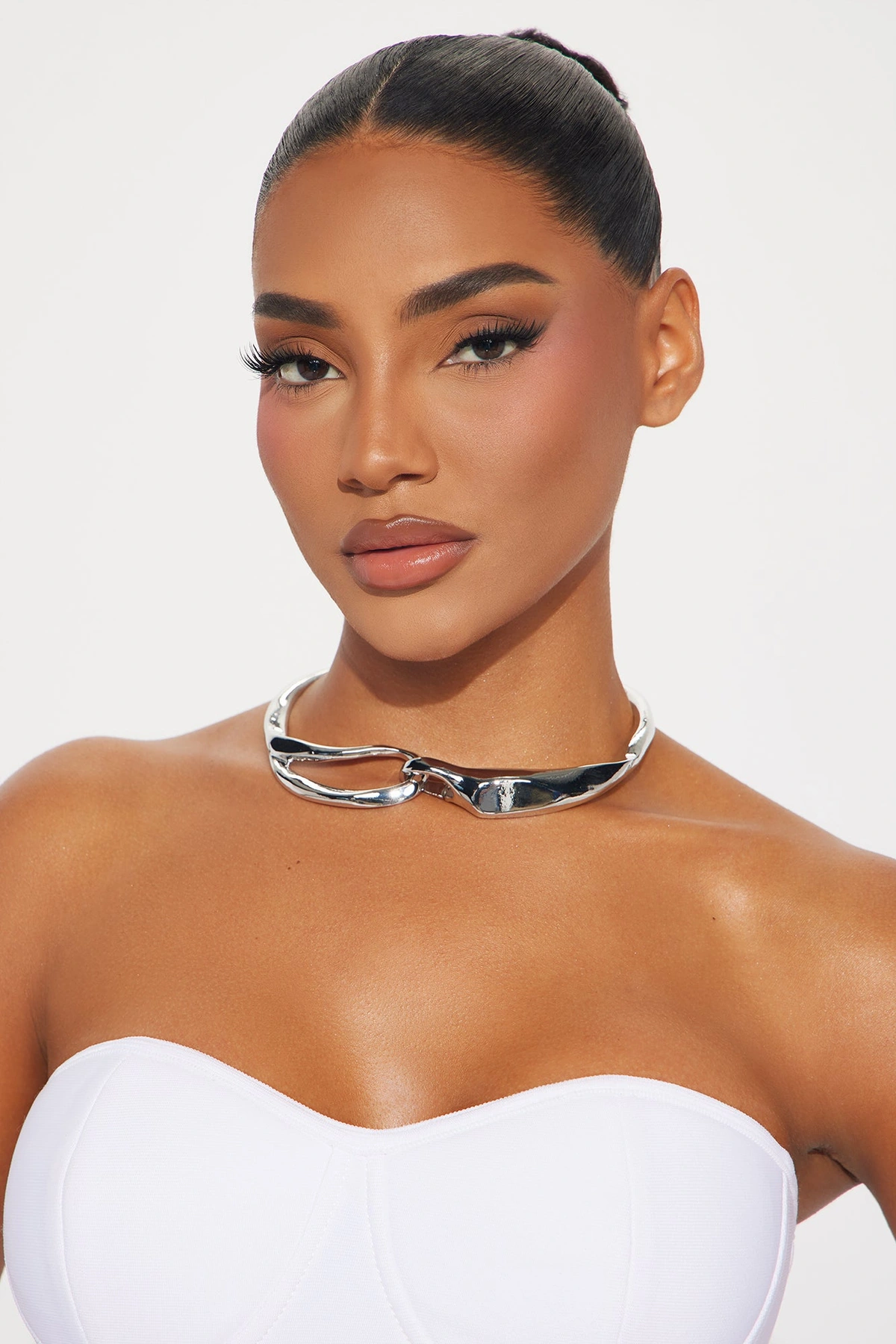 North Of Neptune Necklace - Silver — Prateado