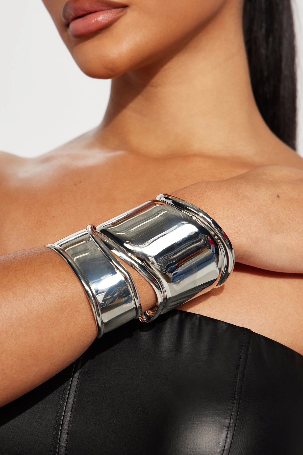 New To You 2 Piece Bracelet Set - Silver — Prateado