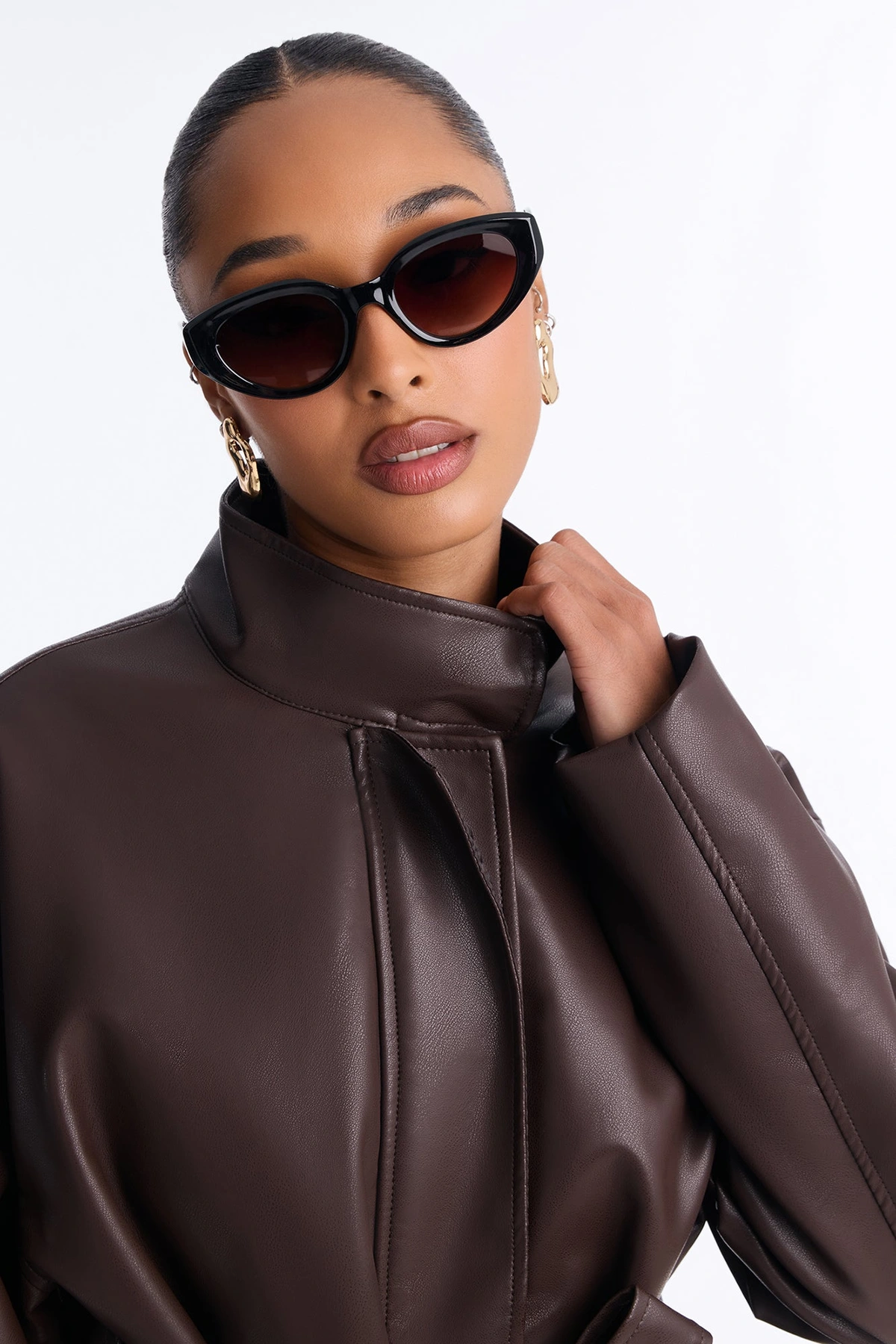 Sun Muse Sunglasses - Black — Preto