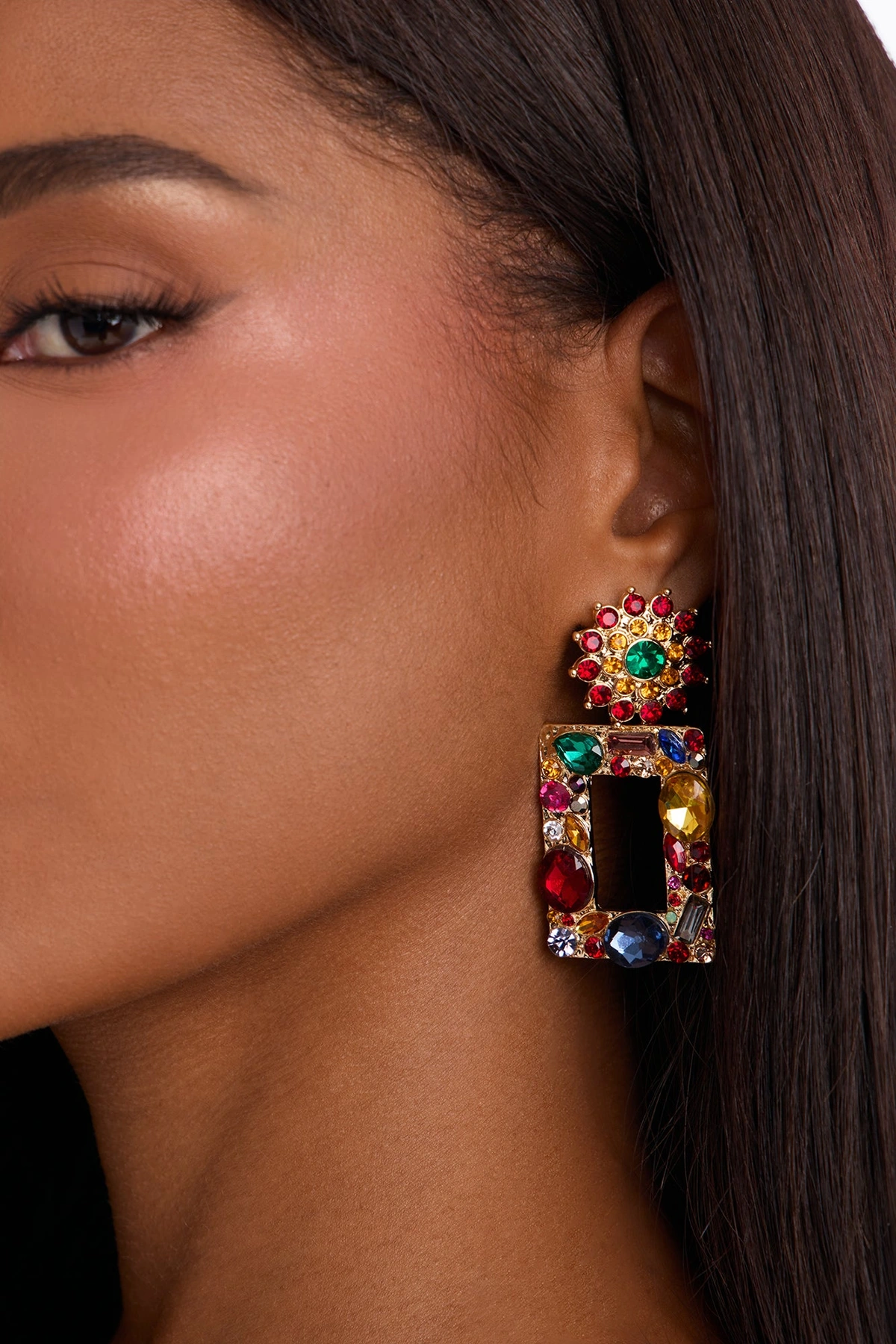 Sunshine Aura Drop Earrings - Multi Color — Multicolor