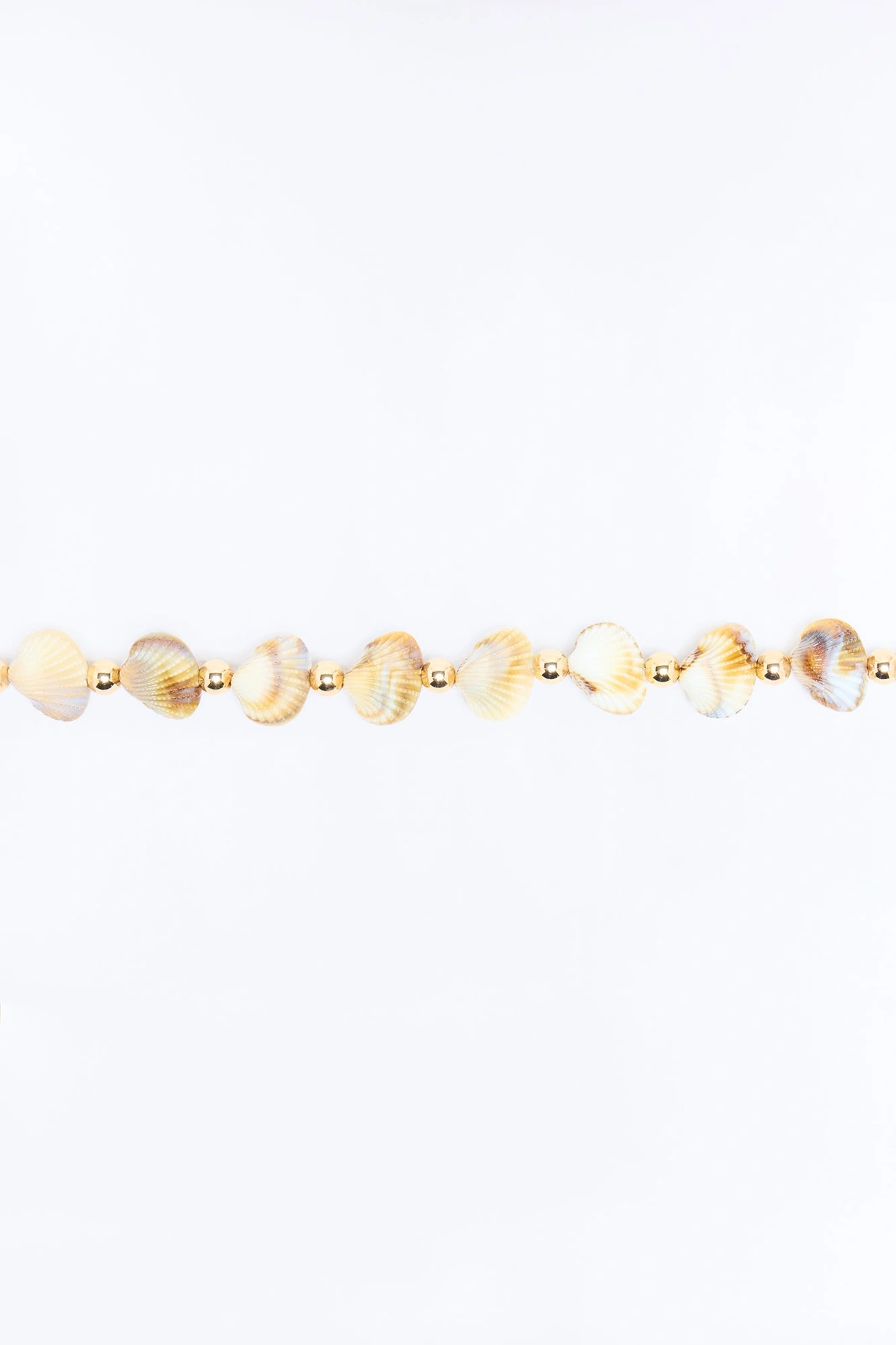 Moon Tide Shells Chain Belt - Gold — Dourado