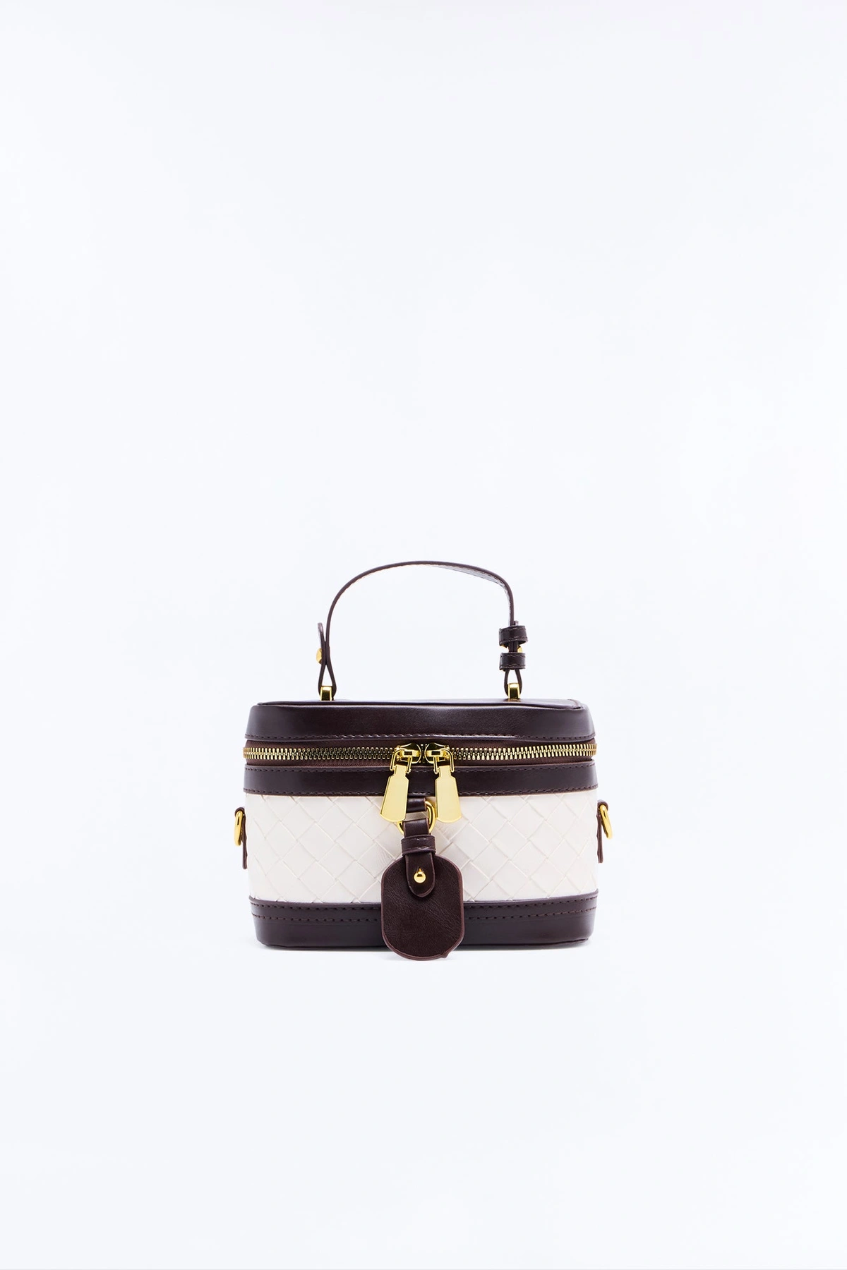 Club Brunch Crossbody Handbag - Brown Combo — Castanho combinação