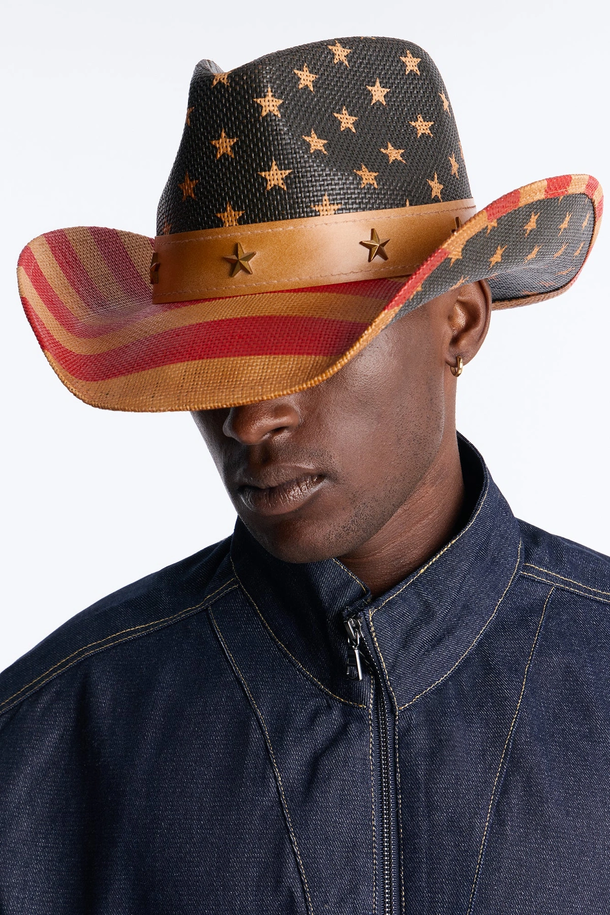 Cue The Fireworks Cowboy Hat - Multi Color — Multicolor