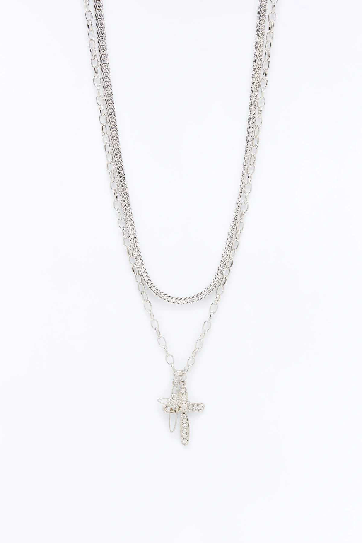 Favored Always Layered Necklace - Silver — Prateado