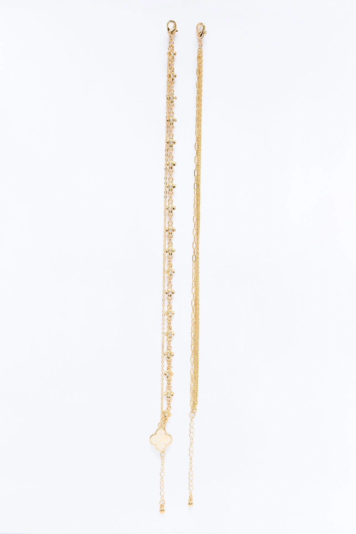 Layer It Up Anklet - Gold — Dourado