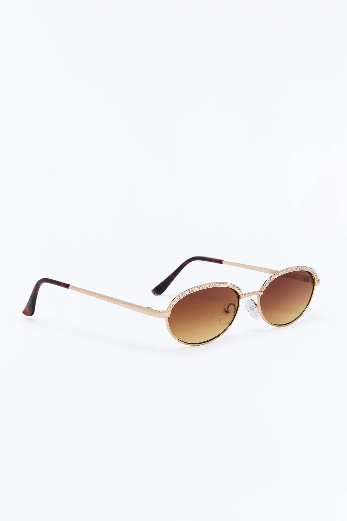 Always Shining Sunglasses - Gold/Brown — Dourado/Castanho