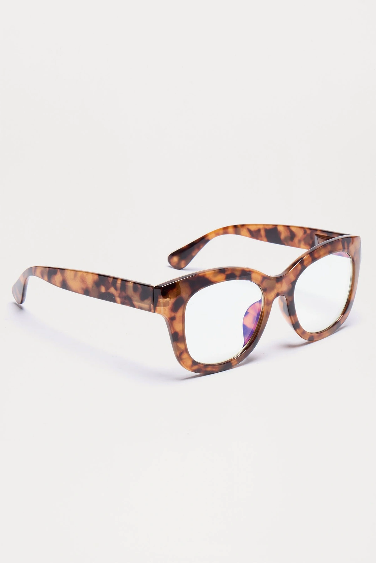 Screen Chic Square Blue Light Glasses - Tortoise — Tortoise
