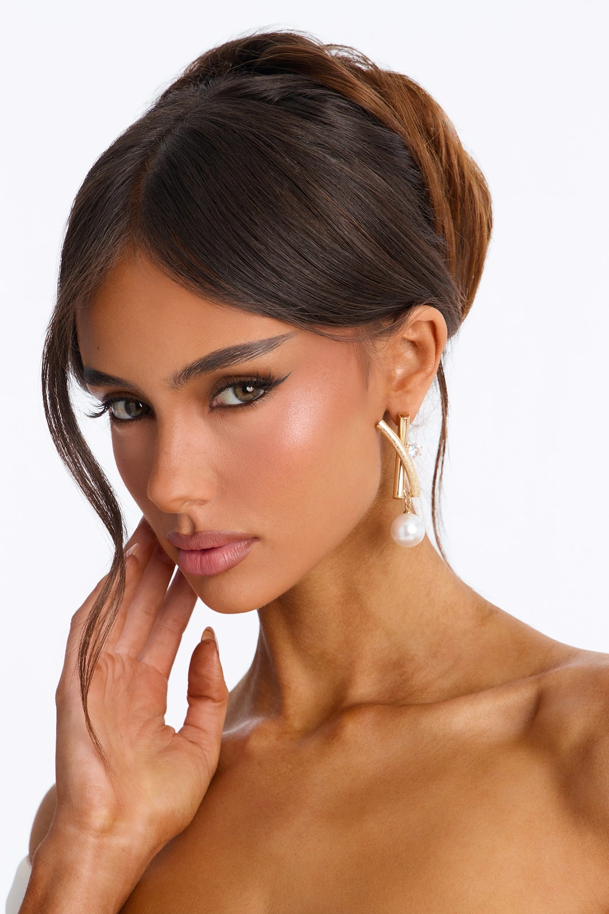 Better With You Drop Earrings - Gold — Dourado