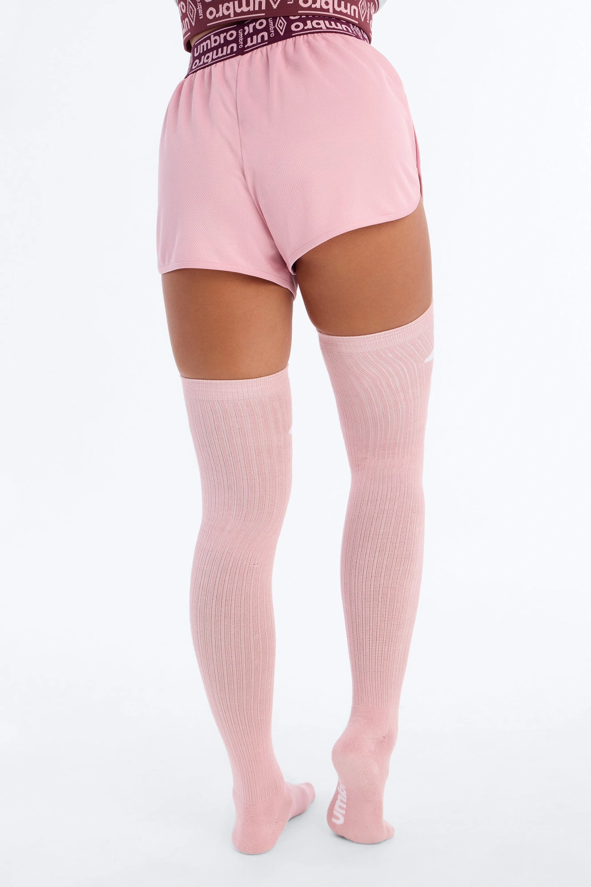 Umbro Womens Tall Crew Sock - Pink — Rosa