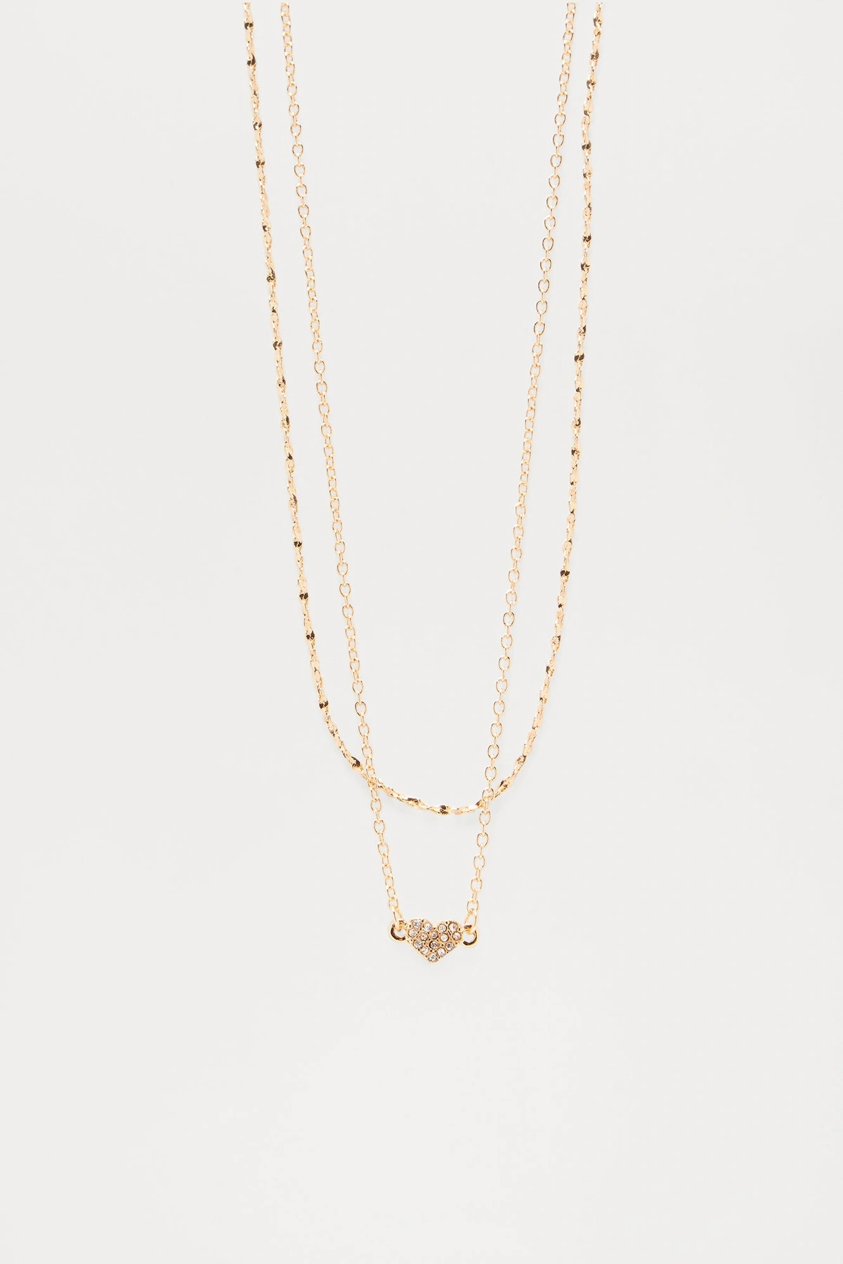 Ella Emerald Necklace - Gold — Dourado