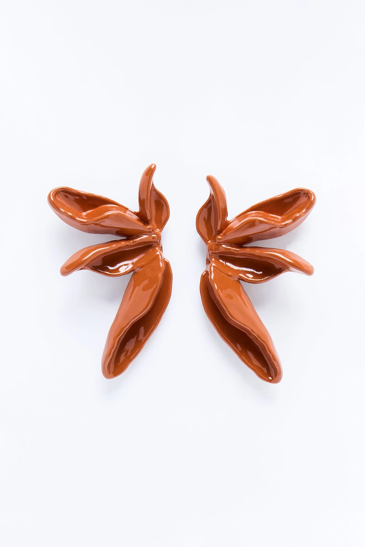 Free Spirit Earrings - Orange — Laranja