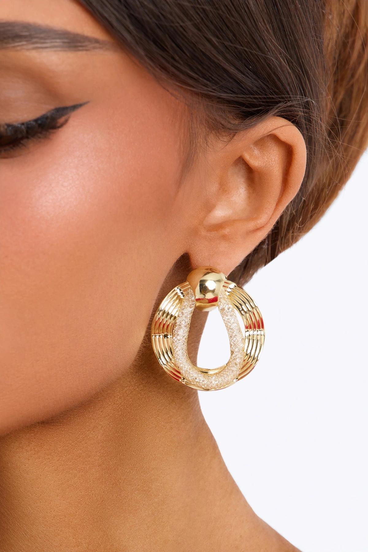 Stick By Me Earrings - Gold — Dourado