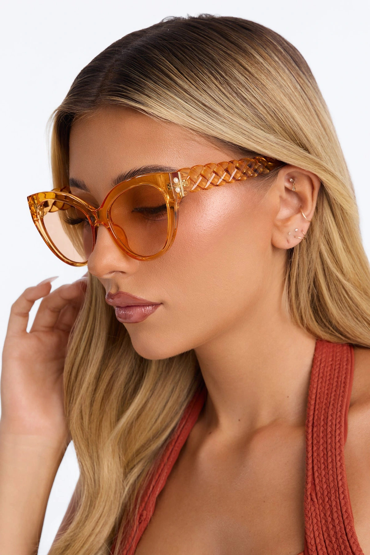 Sol Muse Sunglasses - Orange — Laranja