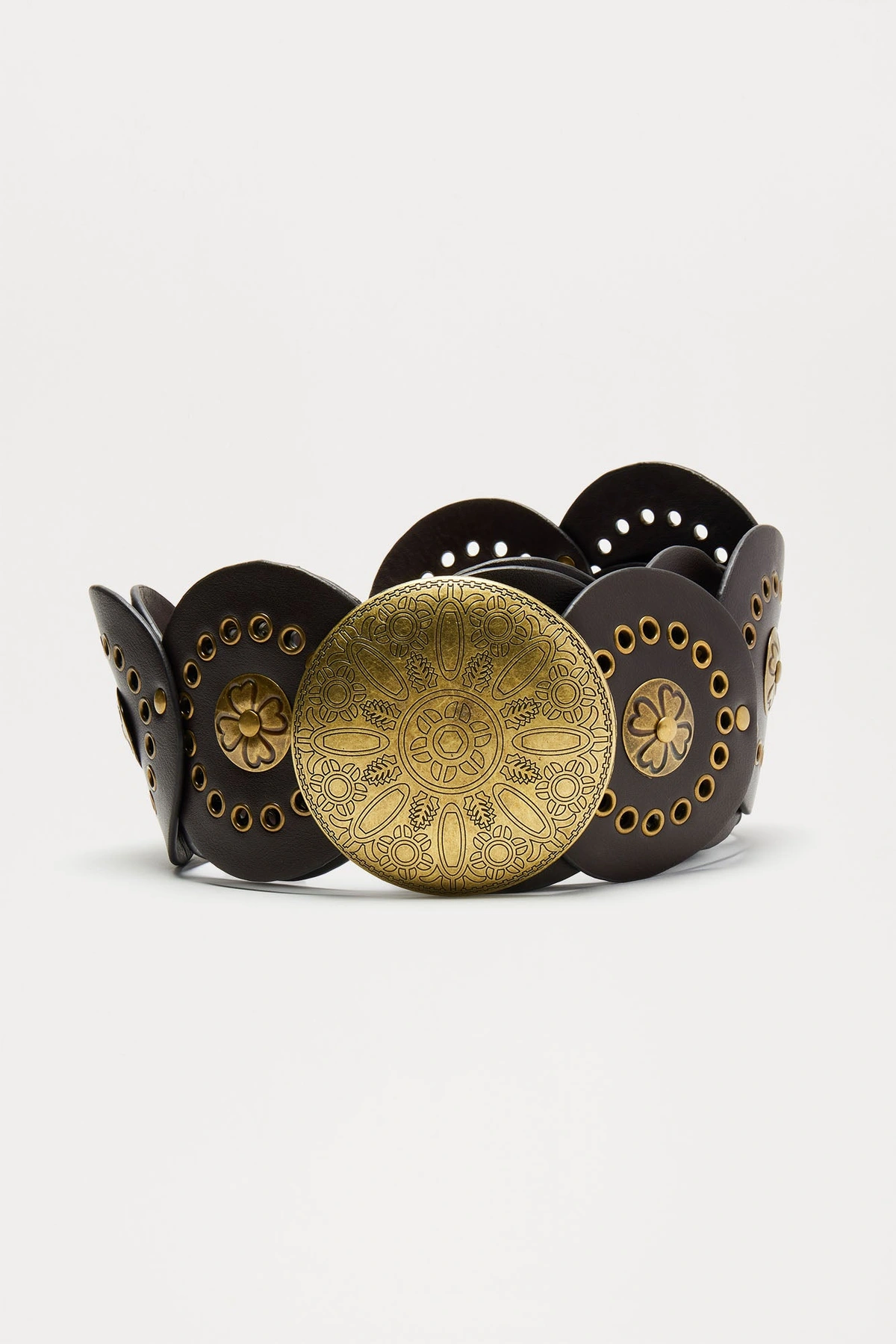Bring It Back Boho Belt - Brown — Castanho