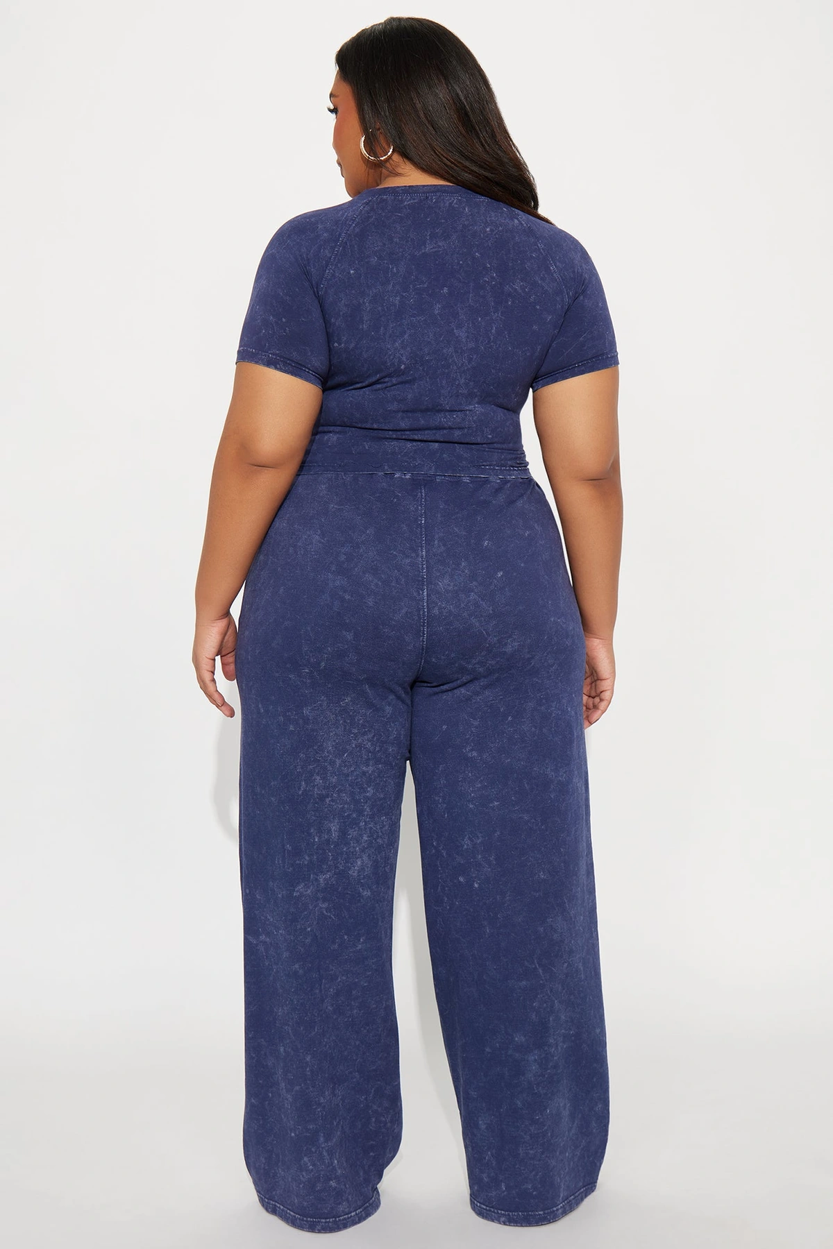 Saint Baby Tee Pant Set - Navy — Azul-marinho