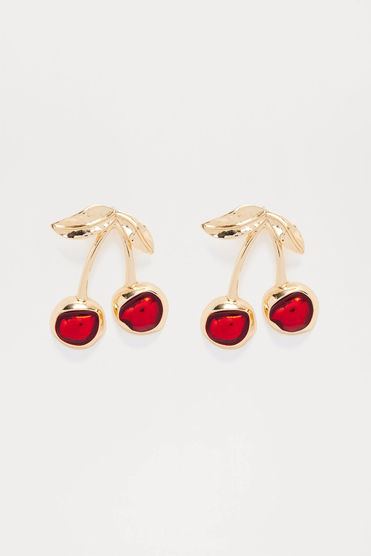 Cherry Sweet Earrings - Gold — Dourado