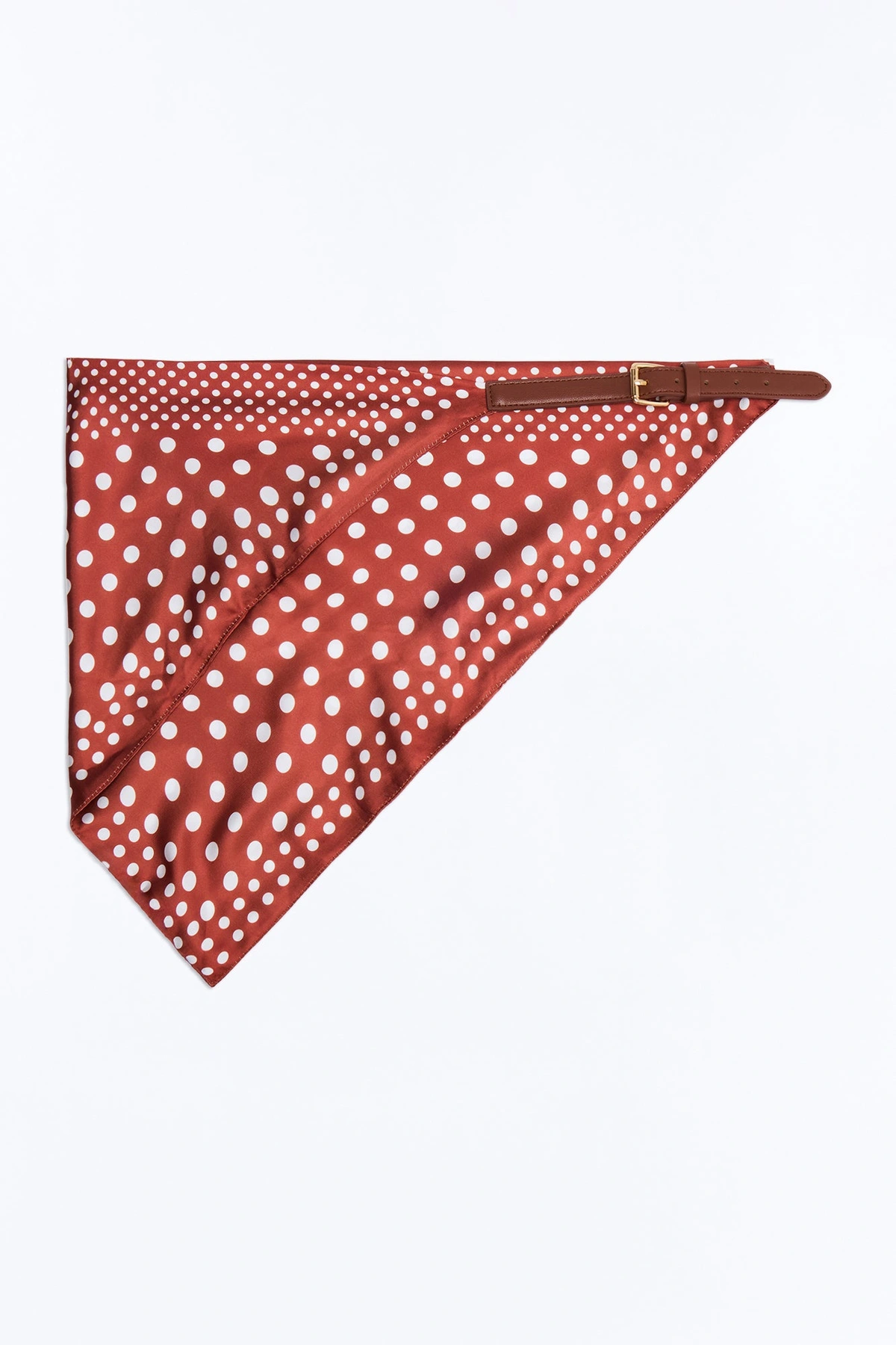 Adventure Ahead Bandana Scarf Belt - Brown Combo — Castanho combinação