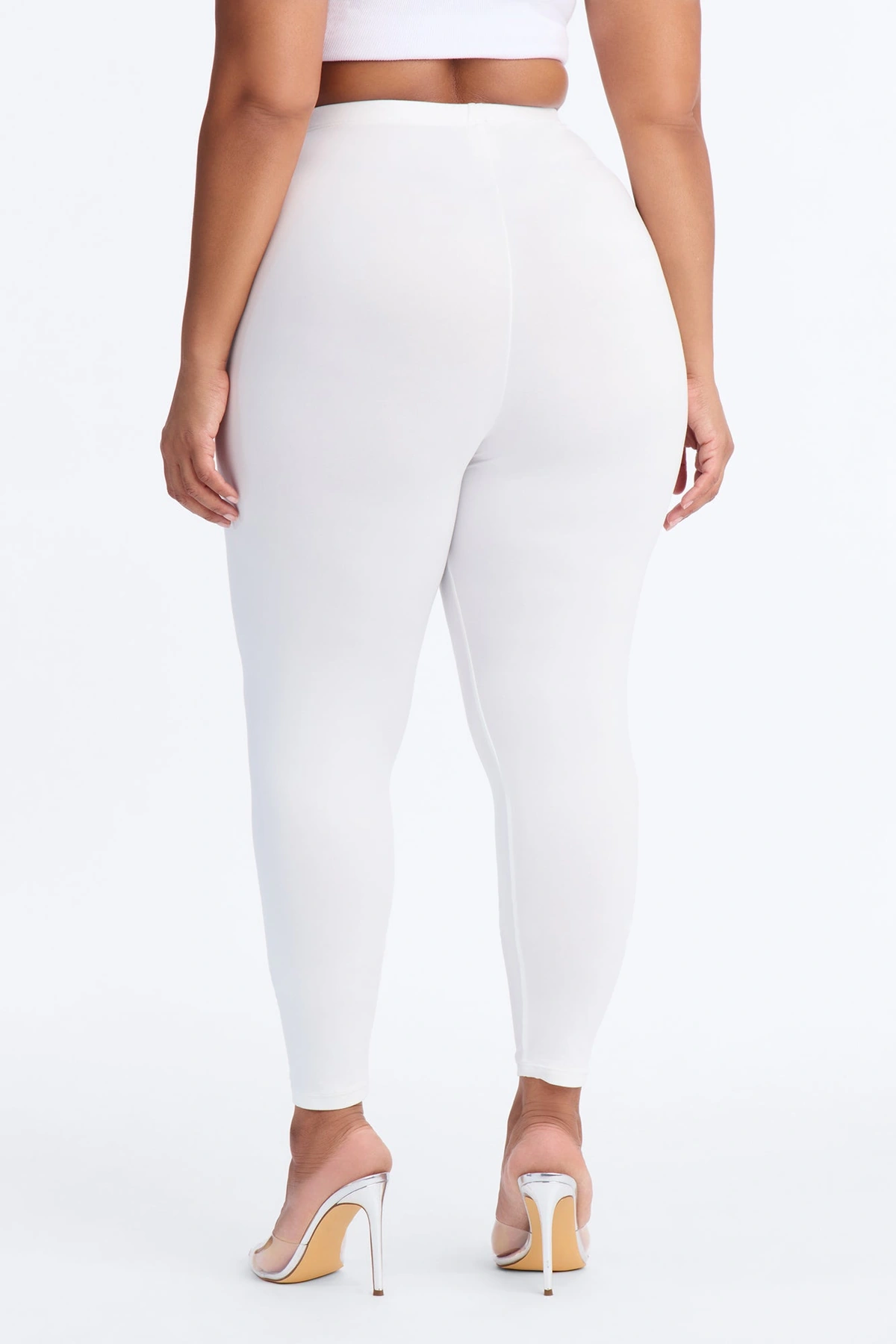 Almost Every Day Leggings - White — Branco