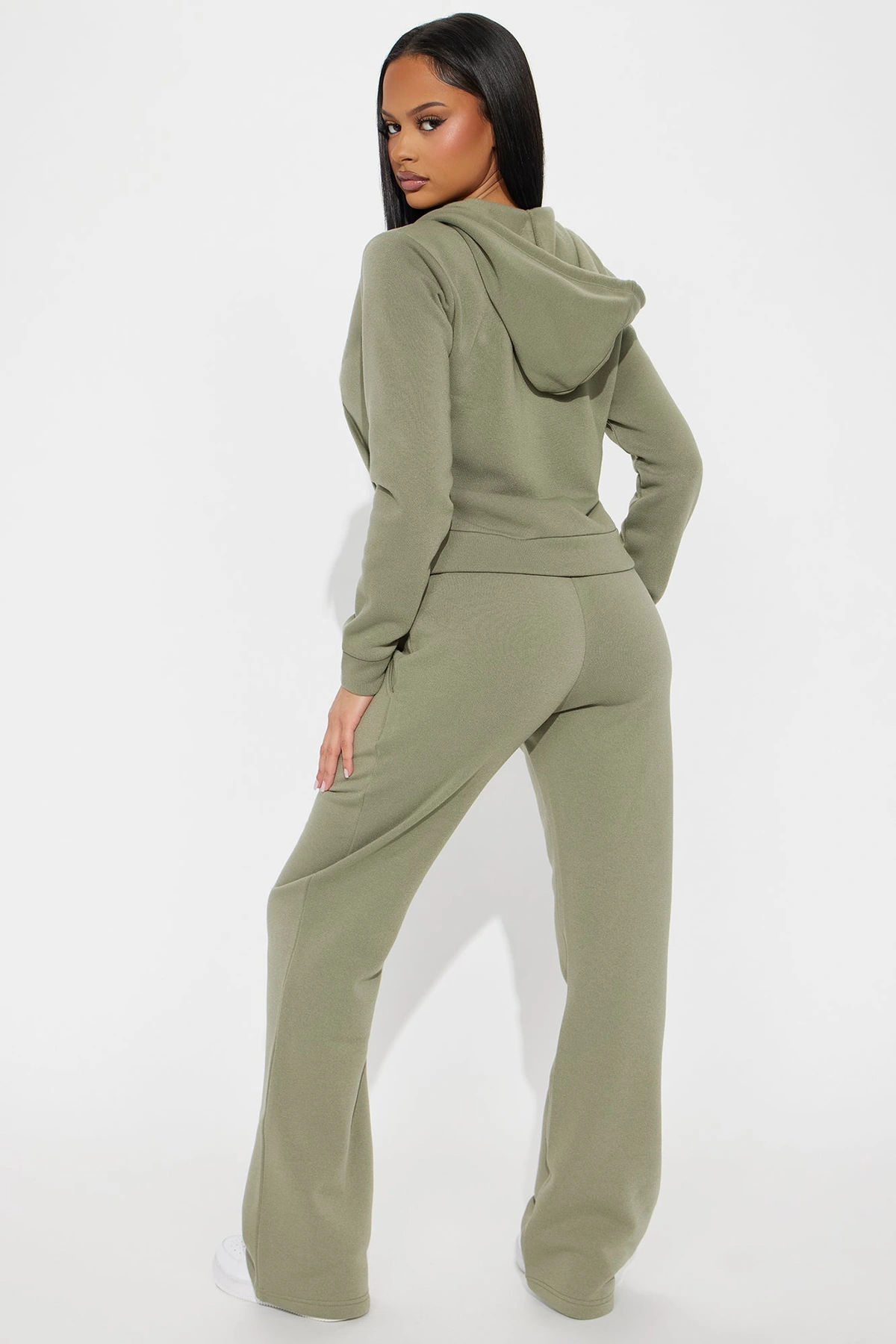 Candace Lounge Set - Olive — Verde-azeitona