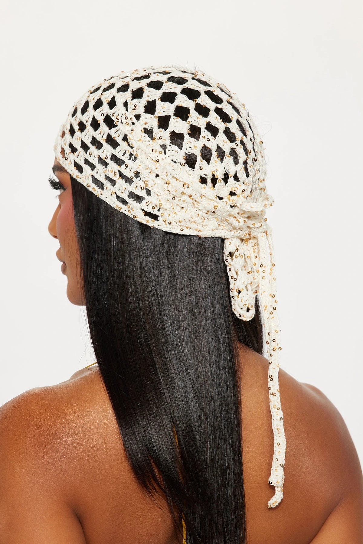 Mermaid Living Head Wrap - Ivory/combo — Marfim/combinação
