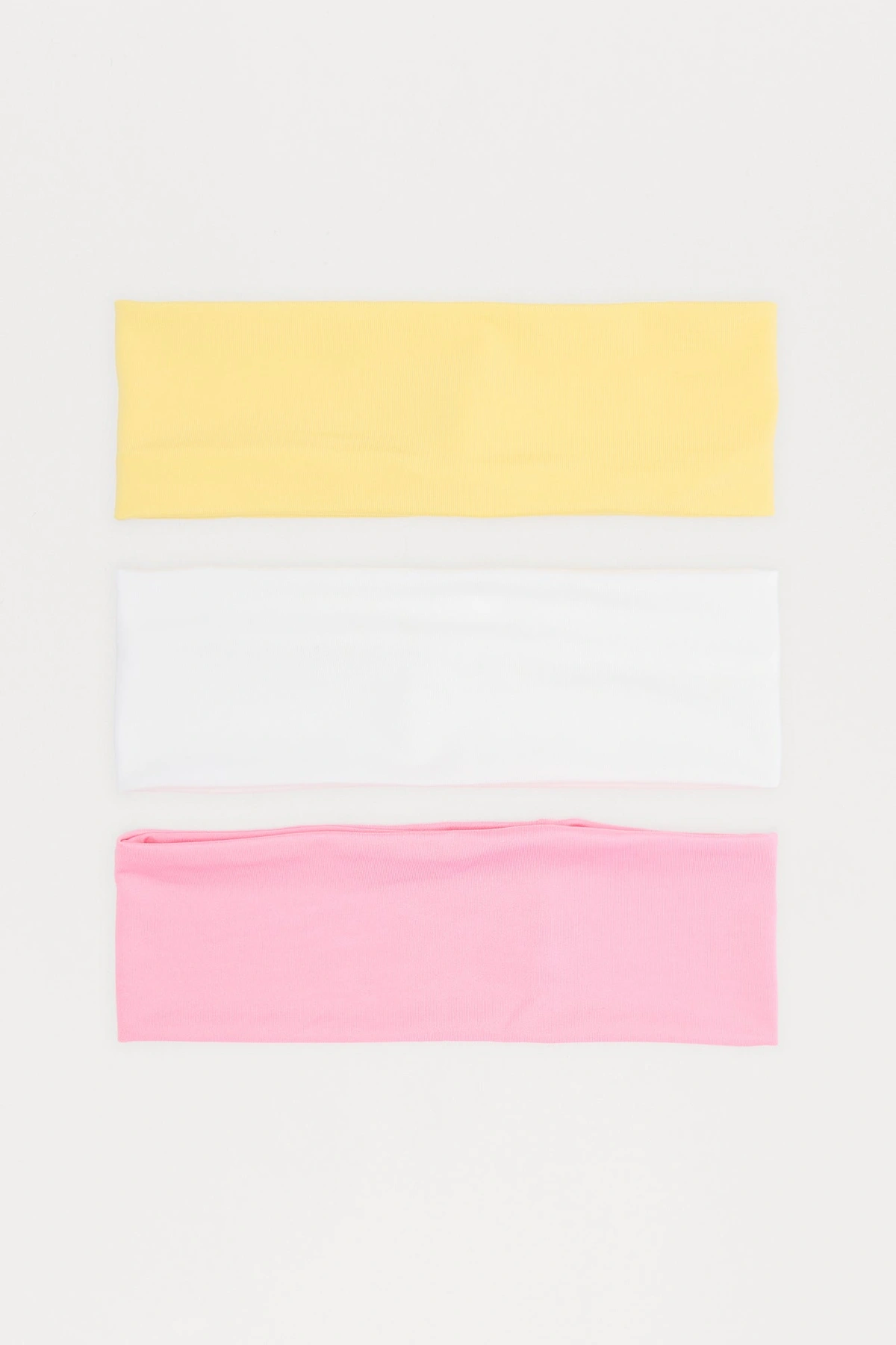 Athletic Girly 3 Piece Headband Set - Multi Color — Multicolor