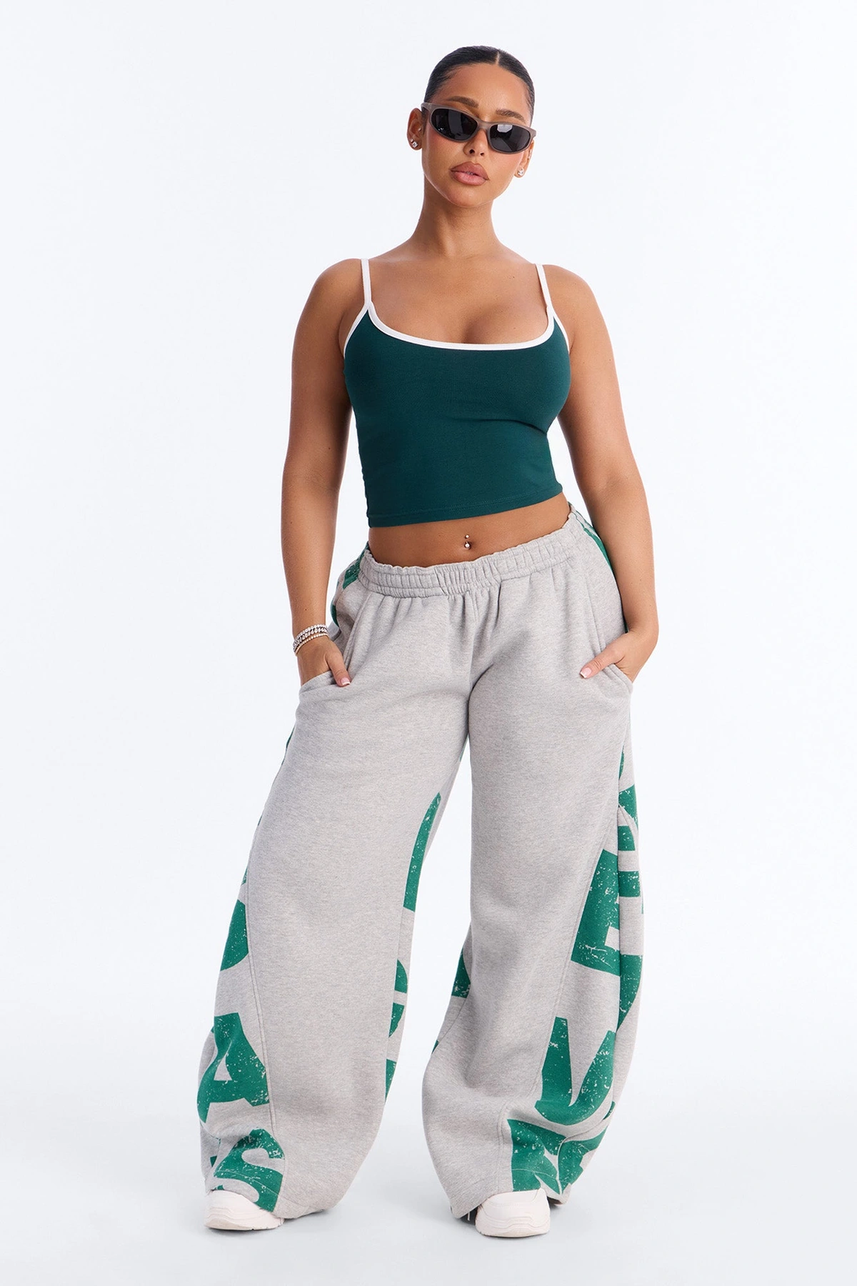 Savage Mode Fleece Pant Set - Green/combo — Verde/combinação