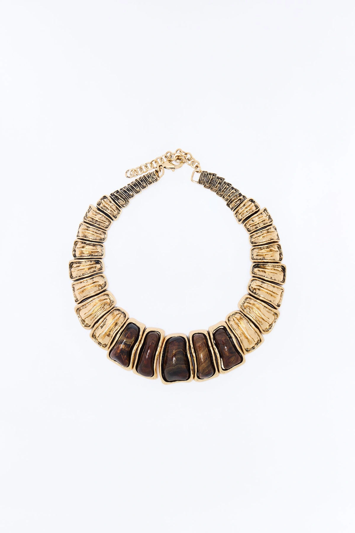 Isle Zen Necklace - Gold/combo — Dourado/combinação