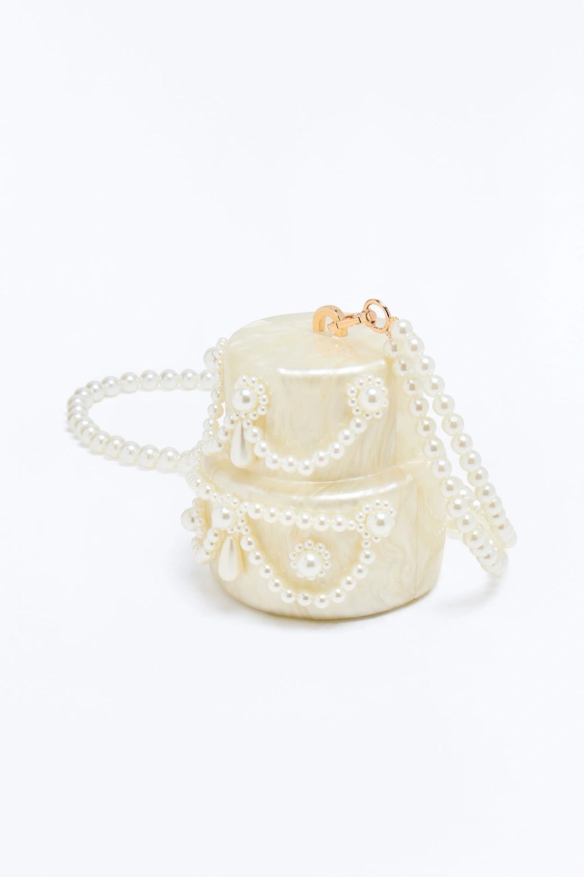 Sweet As A Cake Novelty Clutch - Ivory — Marfim